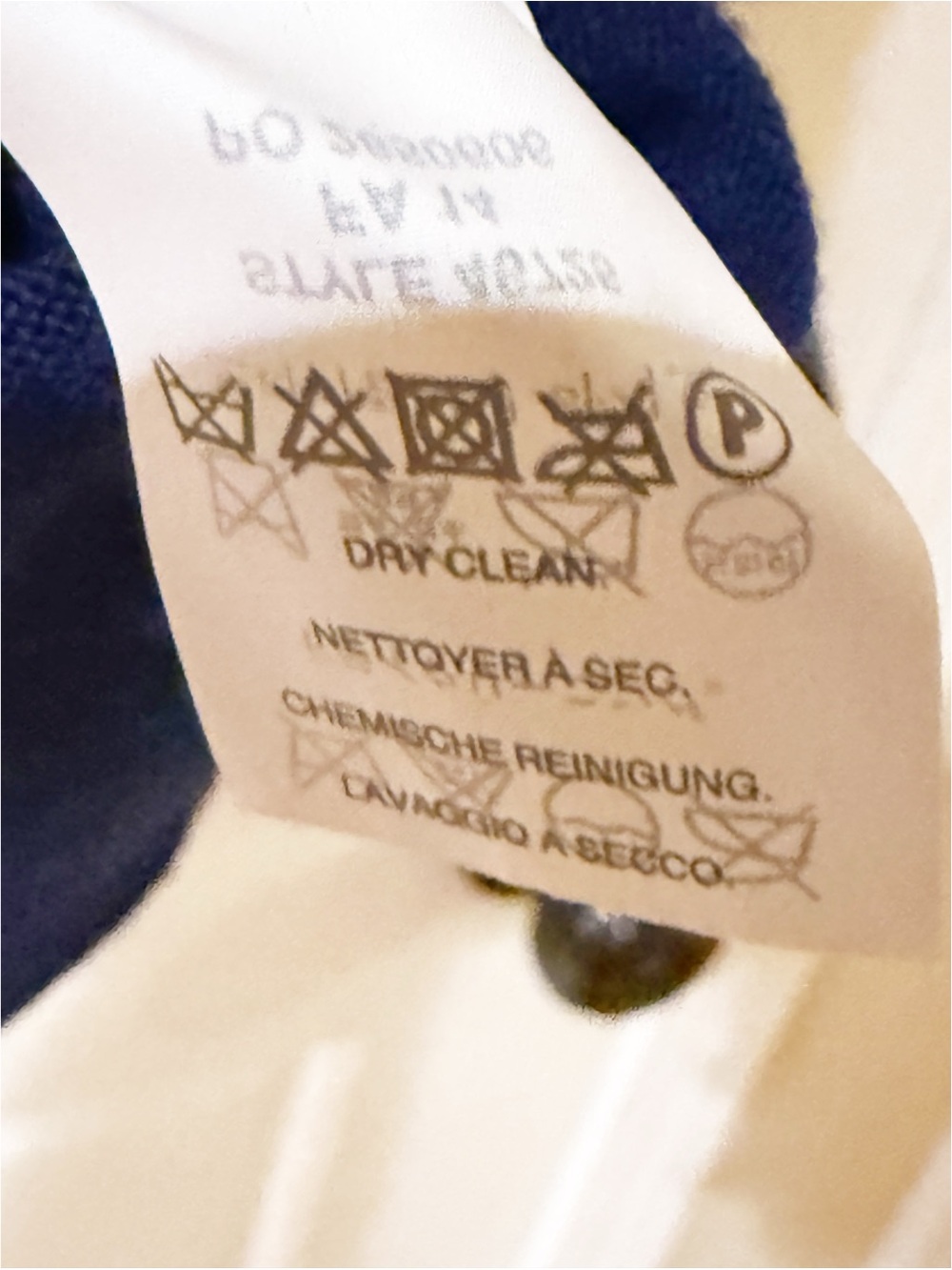 J.Crew Navy Blue 100% Merino Wool Crewneck Sweater – Size M - Picture 4 of 6